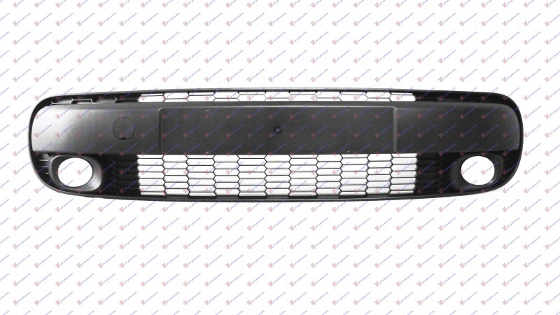 FR.BUMPER GRILLE W/MOULD.(W/F.)