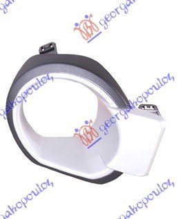 FOG LAMP FRAME SILVER