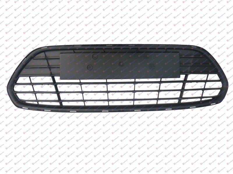 FR. BUMPER GRILLE MAT-BLACK