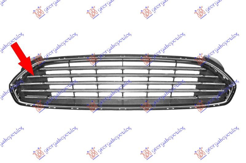 GRILLE CHROME MOULD Nr 2