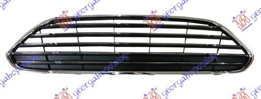 GRILLE CHROME/BLACK (CHROME FRAME)