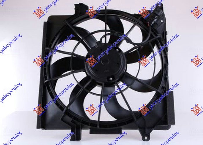 VENTILATOR KOMPL  1.6-2.0 BEN (460mm) 3P