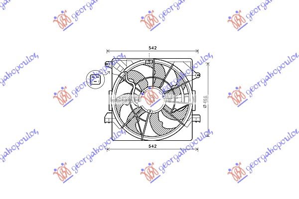 VENTILATOR 1.7 CRDi