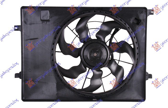 COOLING FAN ASSY SINGLE 2.4-3.3 PETROL