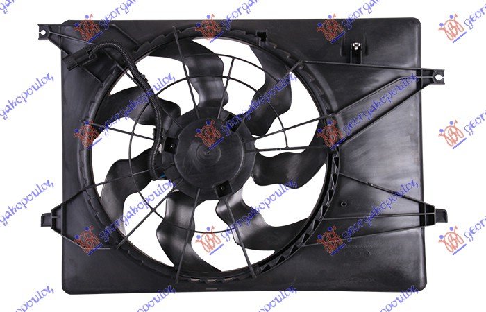 COOLING FAN ASSY SINGLE 2.4-3.3 PETROL