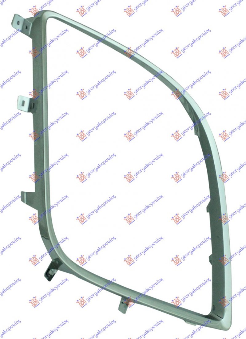 FR. BUMPER GRILLE FRAME CHROME