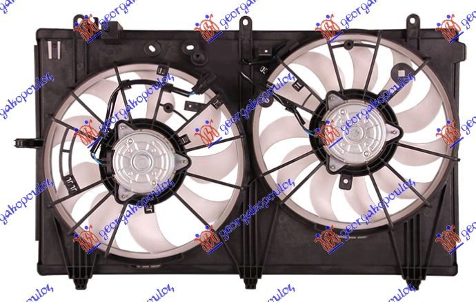 COOLING FAN ASSY (DOUBLE) PETROL