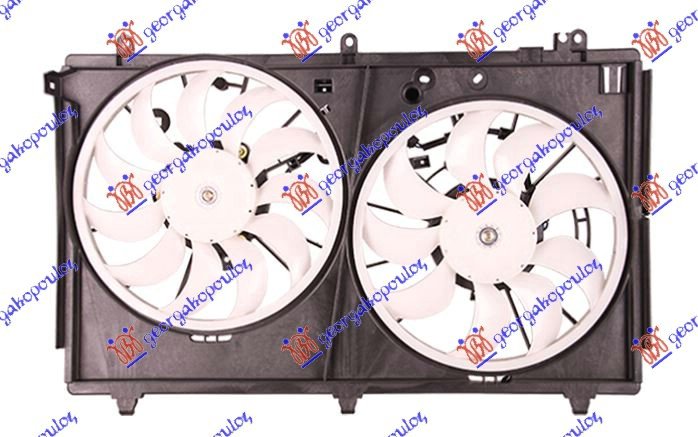 COOLING FAN ASSY (DOUBLE) PETROL