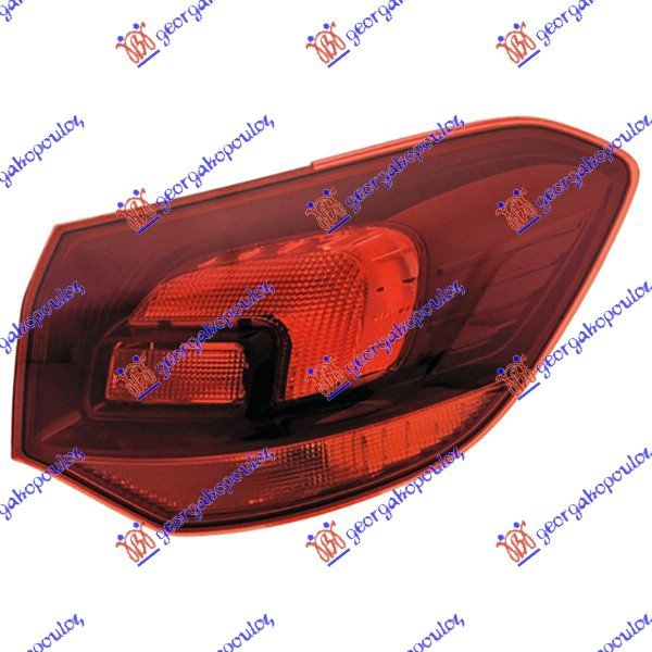 TAIL LAMP OUTER S.W. SMOKE (E)