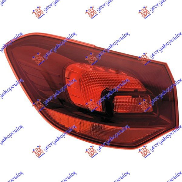 TAIL LAMP OUTER S.W. SMOKE (E)