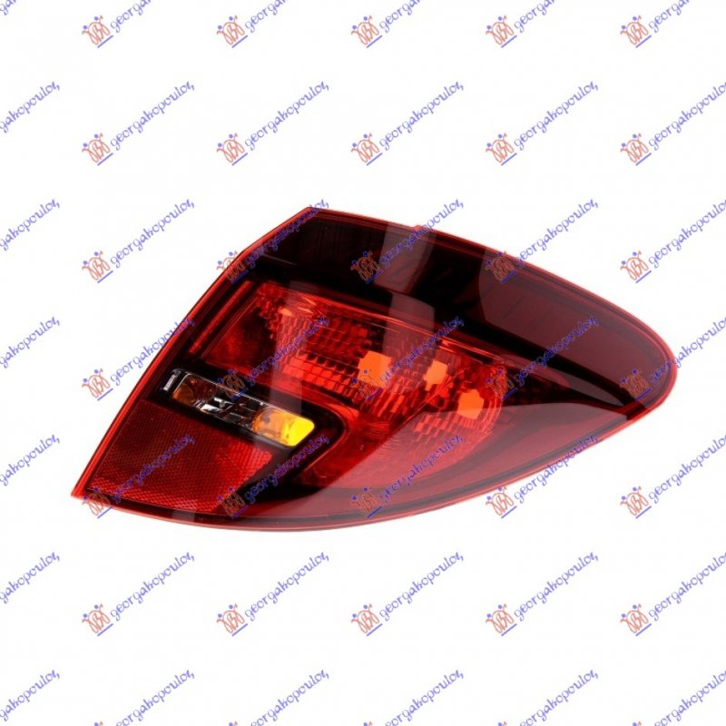 TAIL LAMP OUTER SMOKE (E)