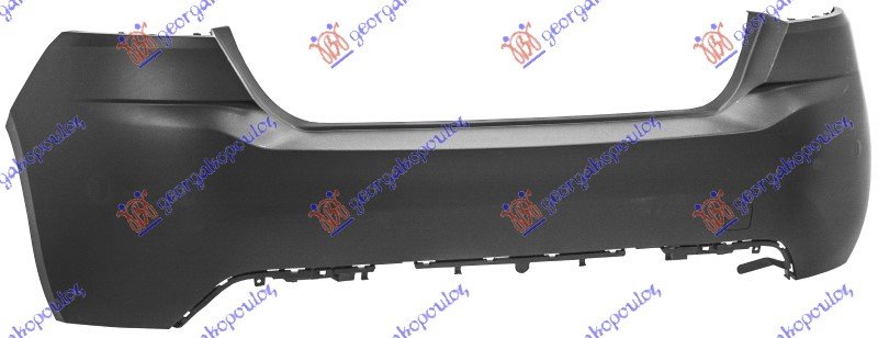 REAR BUMPER PRIMED (H/B) (W - W/O PDC)