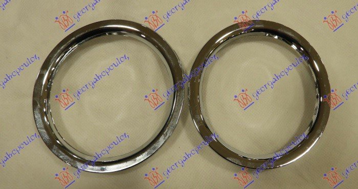 FOG LAMP FRAME CHROME (SET)