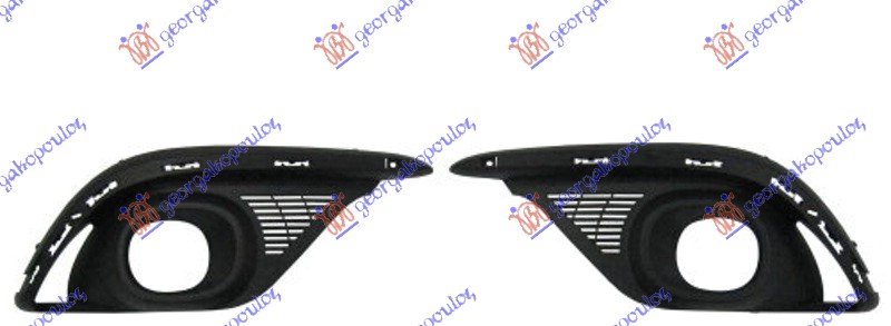 FRONT BUMPER GRILLES (W/F.L.H.) (SET)