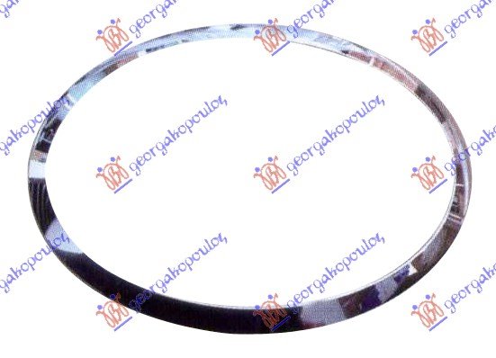 HEAD LAMP FRAME CHROME