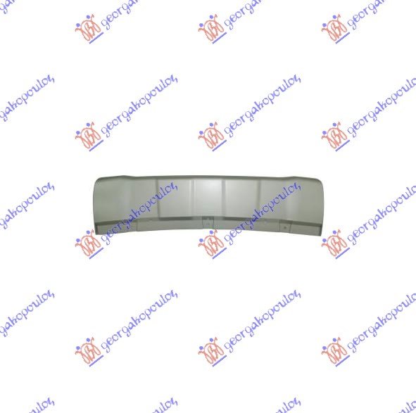 FRONT BUMPER SPOILER MIDDLE SILVER (ALL4