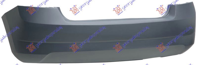 REAR BUMPER PRIMED (EUROPE)