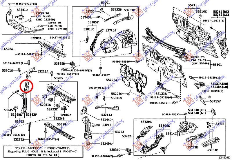 FRONT PANEL SIDE UPPER VERTICAL