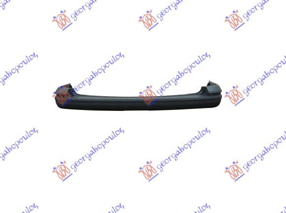 REAR BUMPER BLACK (SINGLE GATE)