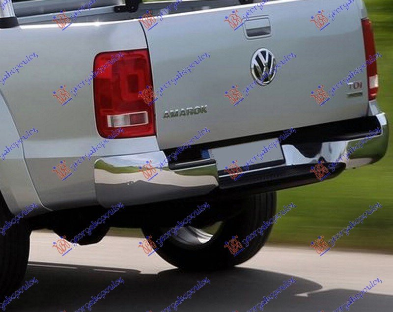 REAR BUMPER CHROME