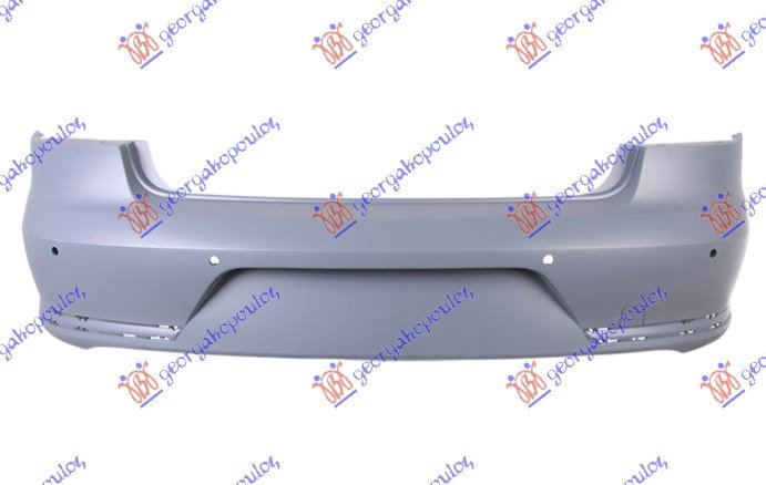 REAR BUMPER SEDAN PRIMED (W/ PDS)