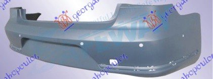 REAR BUMPER SEDAN PRIMED (W/ PDS)