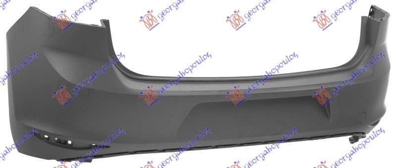 REAR BUMPER PRIMED (EUROPE)