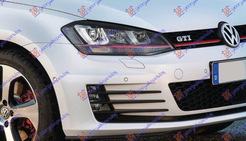 FR. BUMPER SIDE GRILLE GTi