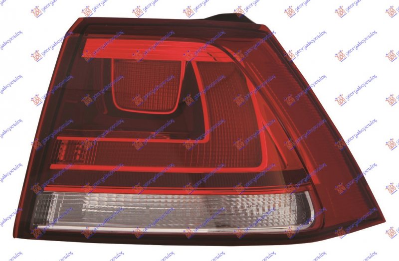 TAIL LAMP OUTER BLACK (E)